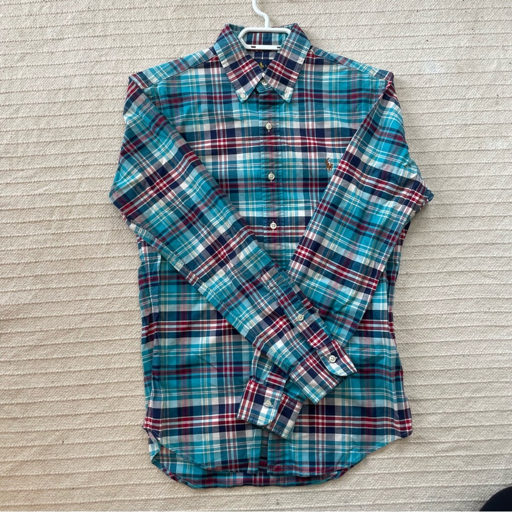 NWOT Polo Ralph Lauren Slim Fit Stretch Oxford Button Down Shirt | Men's Small